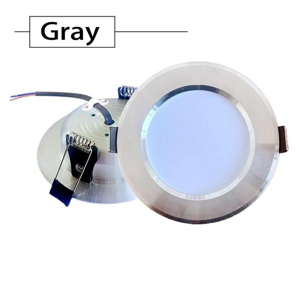 (white, Gray Shell 20W) LED Downlight 110V 220V Spot 5W 7W 9W 12W 15W 18W 20W Recessed in Led Ceiling Downlight Light Cold Warm White Lamp