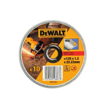 Schneidscheibe - DEWALT - DT42340TZ-QZ - 125 mm - 1,2 mm - Edelstahl (10 Stück)