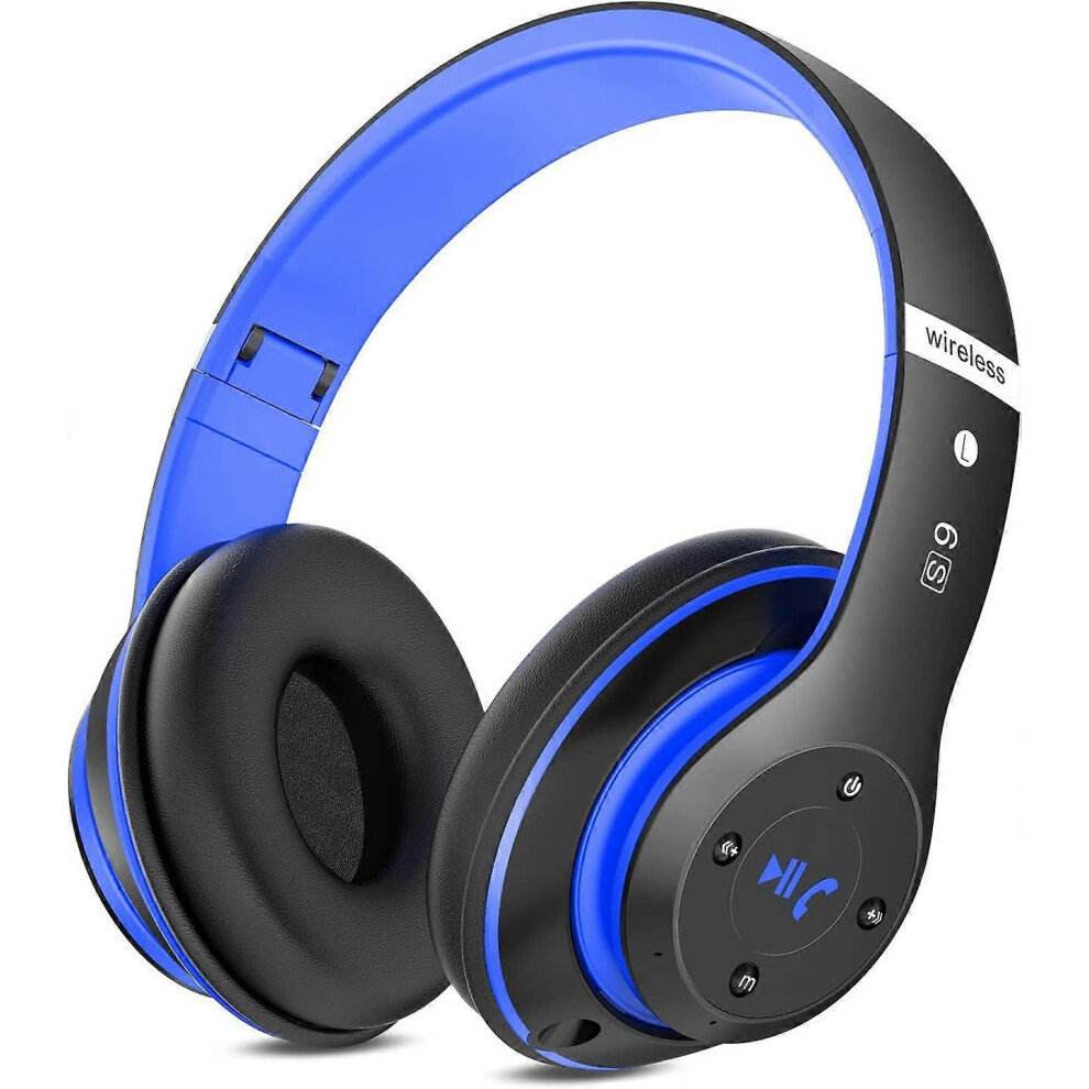(As show, One size) Bluetooth Headphones Over Ear,with HD Mic, FM, TF for PC-image-OPC-PG2RDDD-NEW