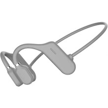 (As show, One size) Bone Conduction Waterproof Sports Headphones for Running(Gray)