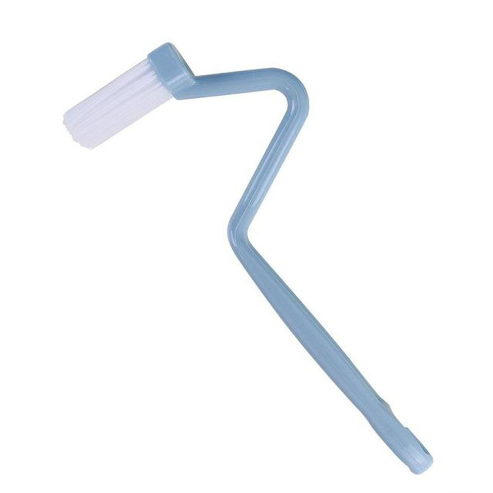 (fresh air) V-shaped Curved Toilet Brush Cleaning Toilet Washing Toilet Inner Seat Cleaning Brush Bathroom Deep Cleaning Tool Supplies
