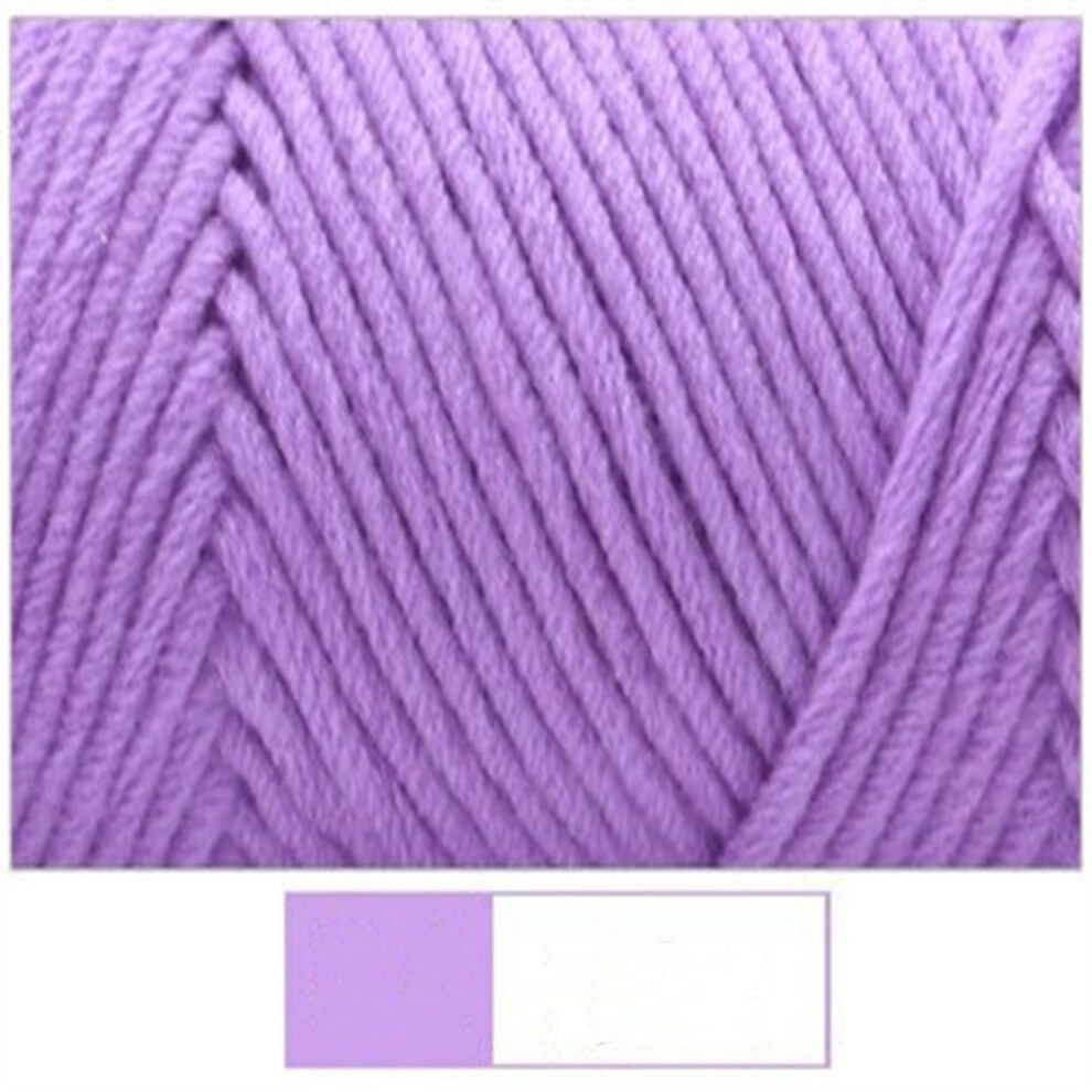 (06) Quality Hand Knitting Diy Knitting Soft Chunky Crochet 8 Ply Thread Milk Cotton Yarn Woolen Yarn