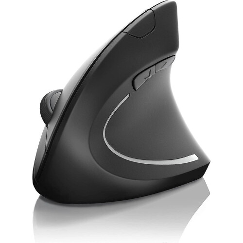 (As show, One size) Wireless Vertical Ergonomic USB Mouse, Wireless Optical Mouse