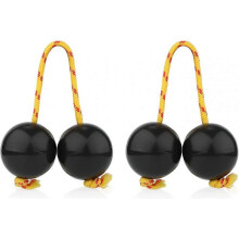 (As show, One size) 2 Pack Aslatuas Rhythmic Ball, Kashaka Shaker Instrument Classical African Shaker Rattle Hand Percuss JZC