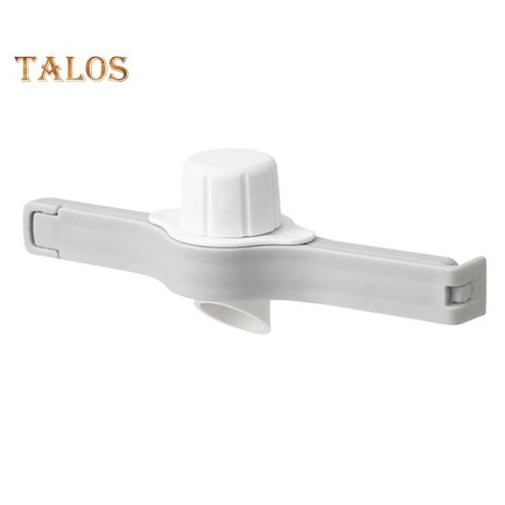 (grey) Pour Food Clip Well-sealed Easy To Carry Durable Great Food Sealing Bag Clips With Spouts For Powder
