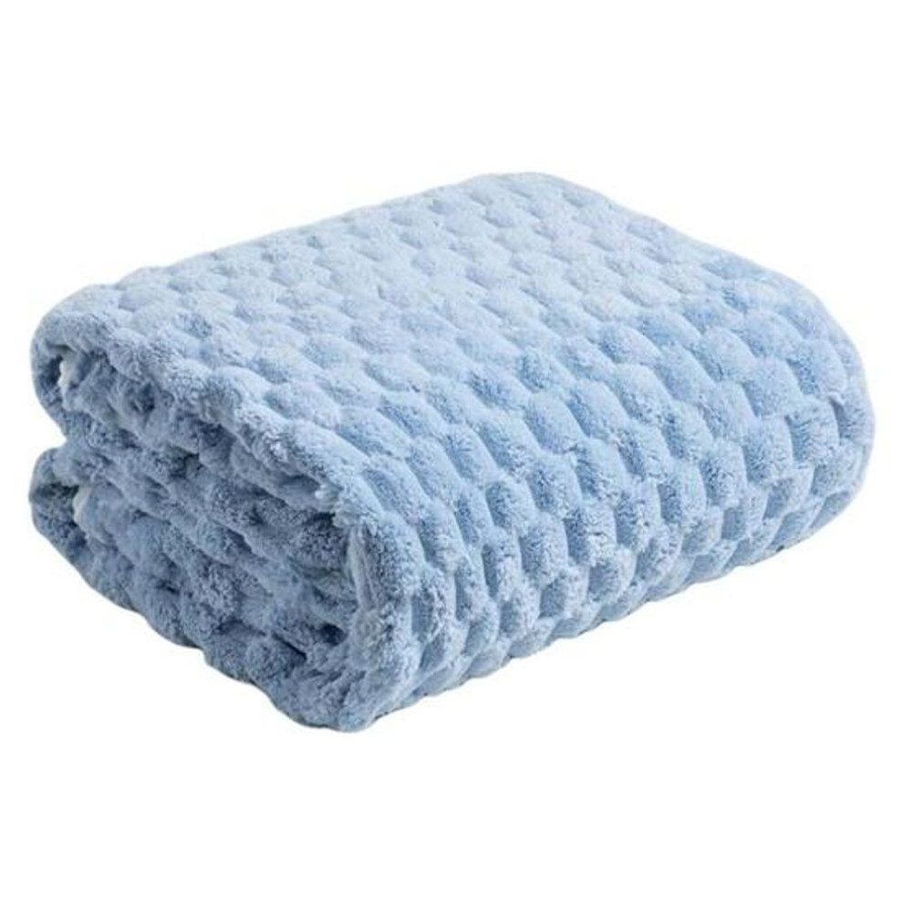 (blue, 140cm) Soft Absorbent Microfiber Bath Towel Quick Dry Eco-friendly Perfect For Home Travel Beach Shed Pill Resistant 70x140cm