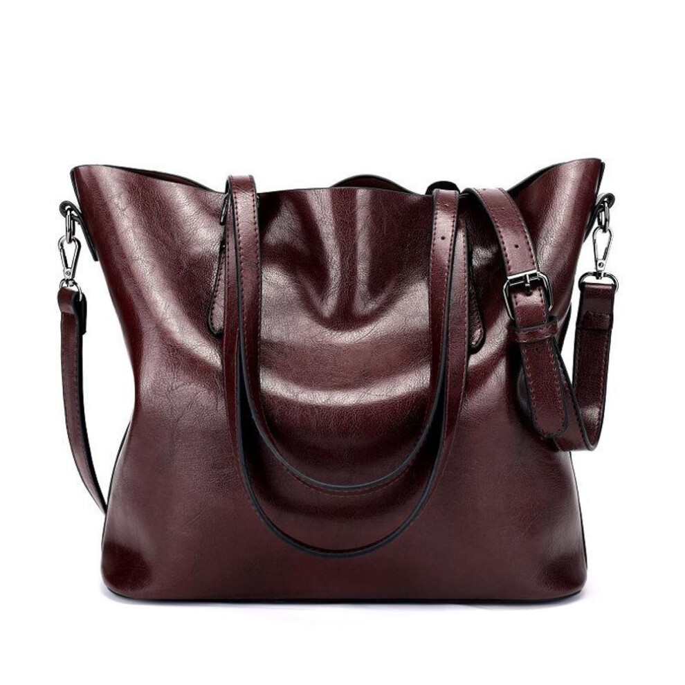 (dark red) Shoulder Bags Women Famous Brand Luxury Handbags Designer Shoulder Crossbody Bag Soft Leather Handbag Vintage Tote