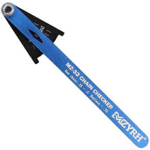 (As show, One size) Bike Chains Gauge Measurement Ruler, Bike Chain Test Caliper(Bl CMW