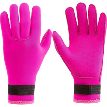 (As show, One size) Wetsuit Gloves 3mm Neoprene Diving Gloves Thermal Anti-slip Scuba Gloves for Women Kids SNU