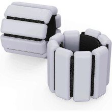 (As show, One size) 2 PCS Adjustable Wrist Weights Ankle Weights Set for Exercise Walking Jogging Yoga etc.(gr XZS