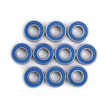 (As show, One size) 10pcs 6001-2RS Bearing Double-Shielded Bearings JMC