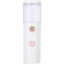 (As show, One size) USB Charging Nano Facial Moisturizing Sprayer, Facial Steamer, Handheld (Whi DGK