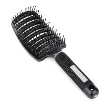 (As show, One size) Women Thick Long Curly Paddle Hair Detangling Massage Brushes(Bla OZS