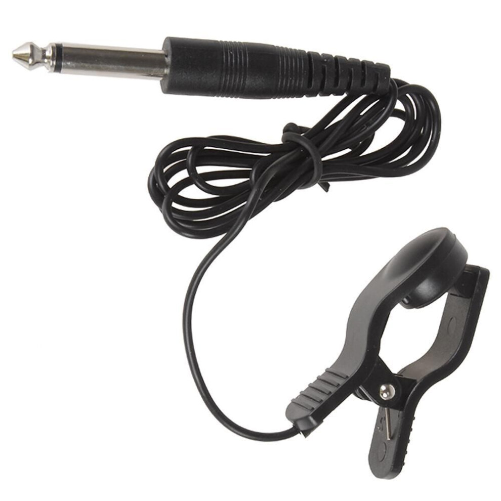 Black Universal Portable Pickup Digital Tuner Clip Metronome