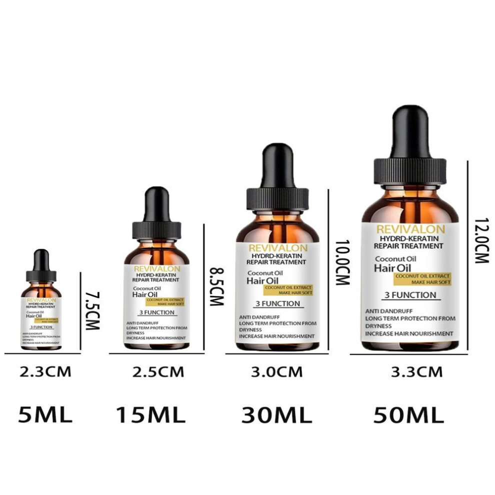 (30ml) Hair Growth Serum Oil Smoothing Dyeing Repairing Damaged Frizz Dry Hair Care Essential Rosemary Oil For Hair Care