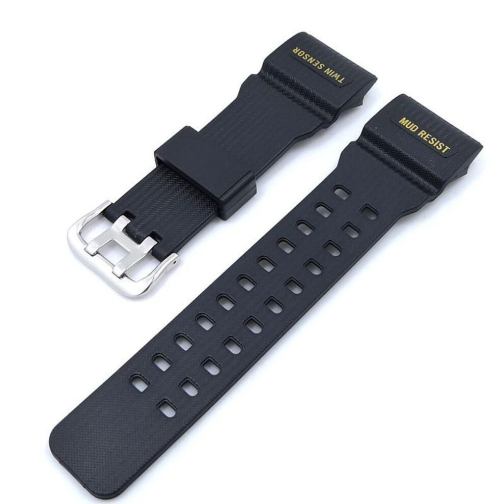 (black) Silicone Rubber Watch Strap For Casio G-shock Gg-1000 Gwg-100 Gsg-100 Replacement Band Men Sport Watchband Casio Accessories