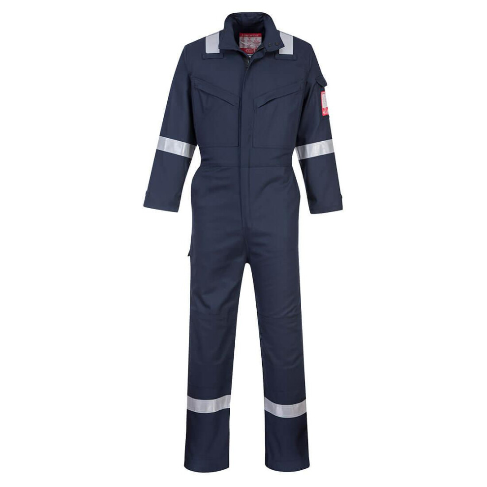 (5XL, Navy) Portwest Unisex Adult Bizflame Ultra Overalls
