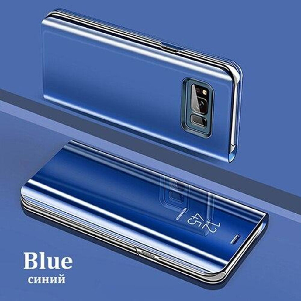 (blue, Honor 8A) Smart Mirror Phone Case For Huawei P20 P30 P40 Mate30 20 10 Pro Lite Honor 20 Pro 8a 7c 8x 8 9 10 Lite 9i Nova 5t P Smart Cover