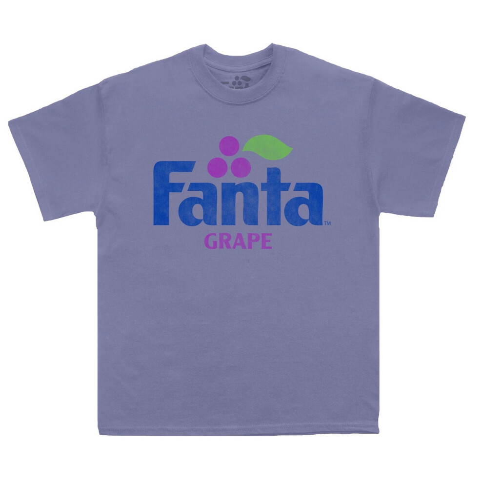 (XL, Purple) Fanta Unisex Adult Grape T-Shirt