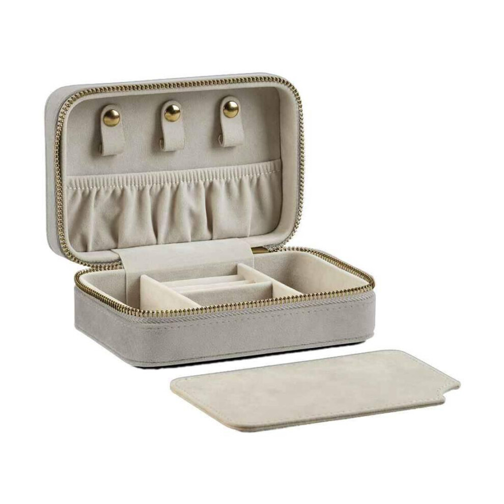 (One Size, Moonstone) Bagbase Travel Velvet Jewellery Box