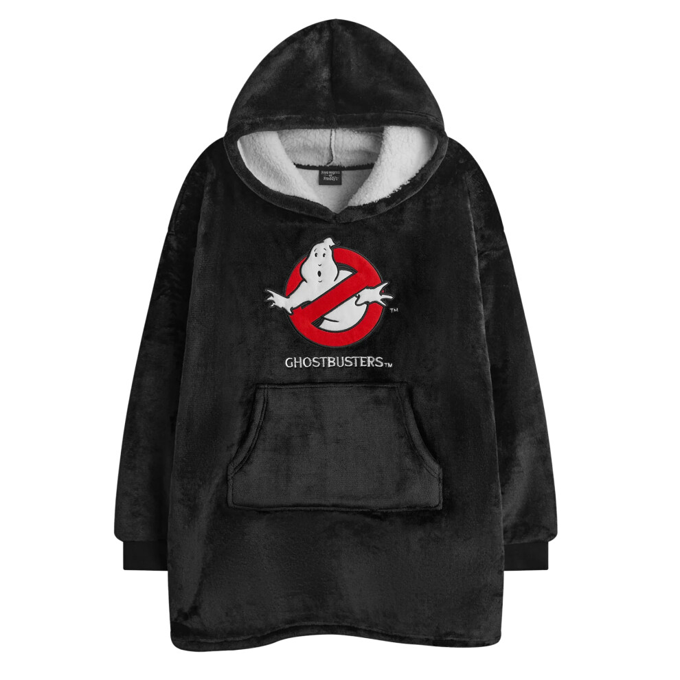 Ghostbusters Boys Logo Blanket Hoodie