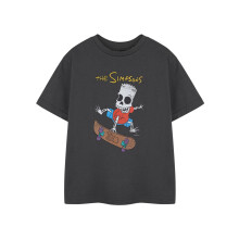 The Simpsons Boys Bart Simpson Short-Sleeved Halloween T-Shirt