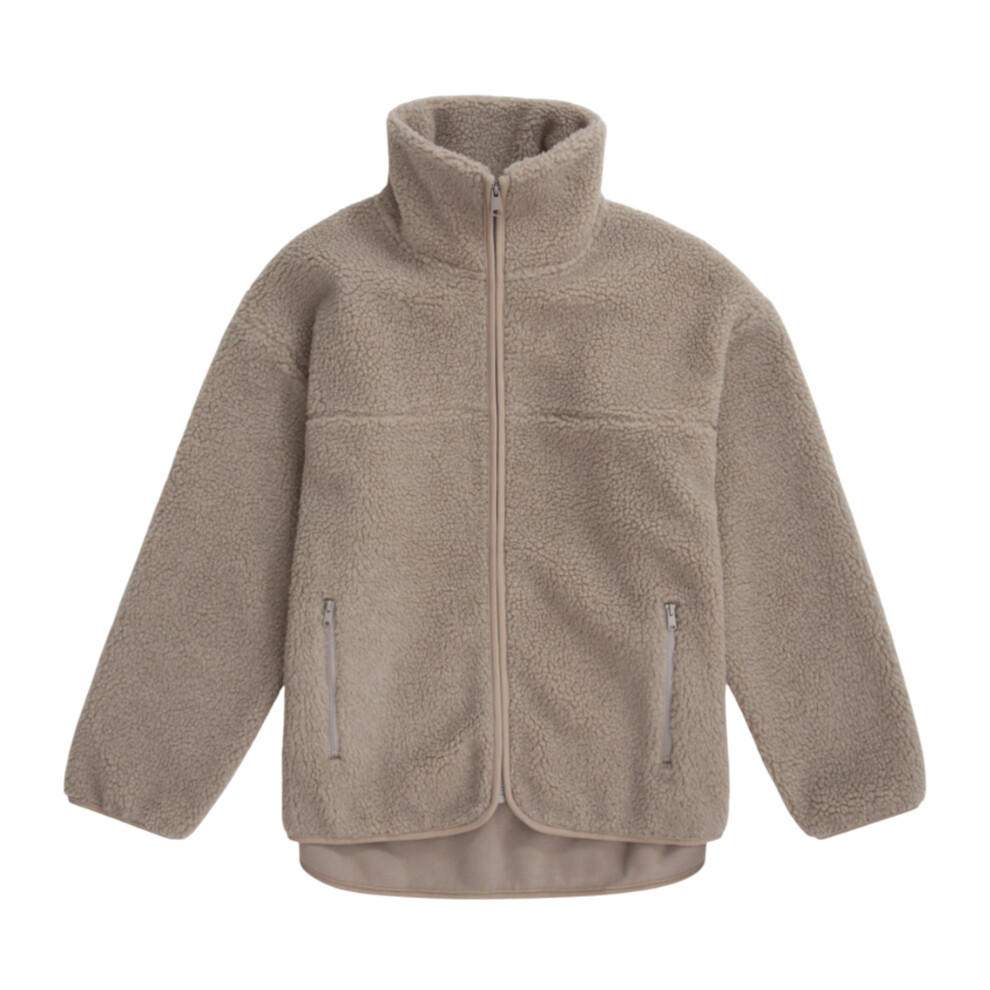 (6 UK, Beige) Animal Womens/Ladies Anna Borg Full Zip Fleece Jacket