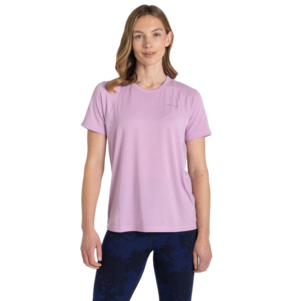 (18 UK, Orchid) Craghoppers Womens/Ladies Dynamic Pro T-Shirt