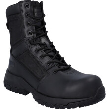(11 UK, Black) Magnum Unisex Adult Vanguard 8.0 Leather Safety Boots