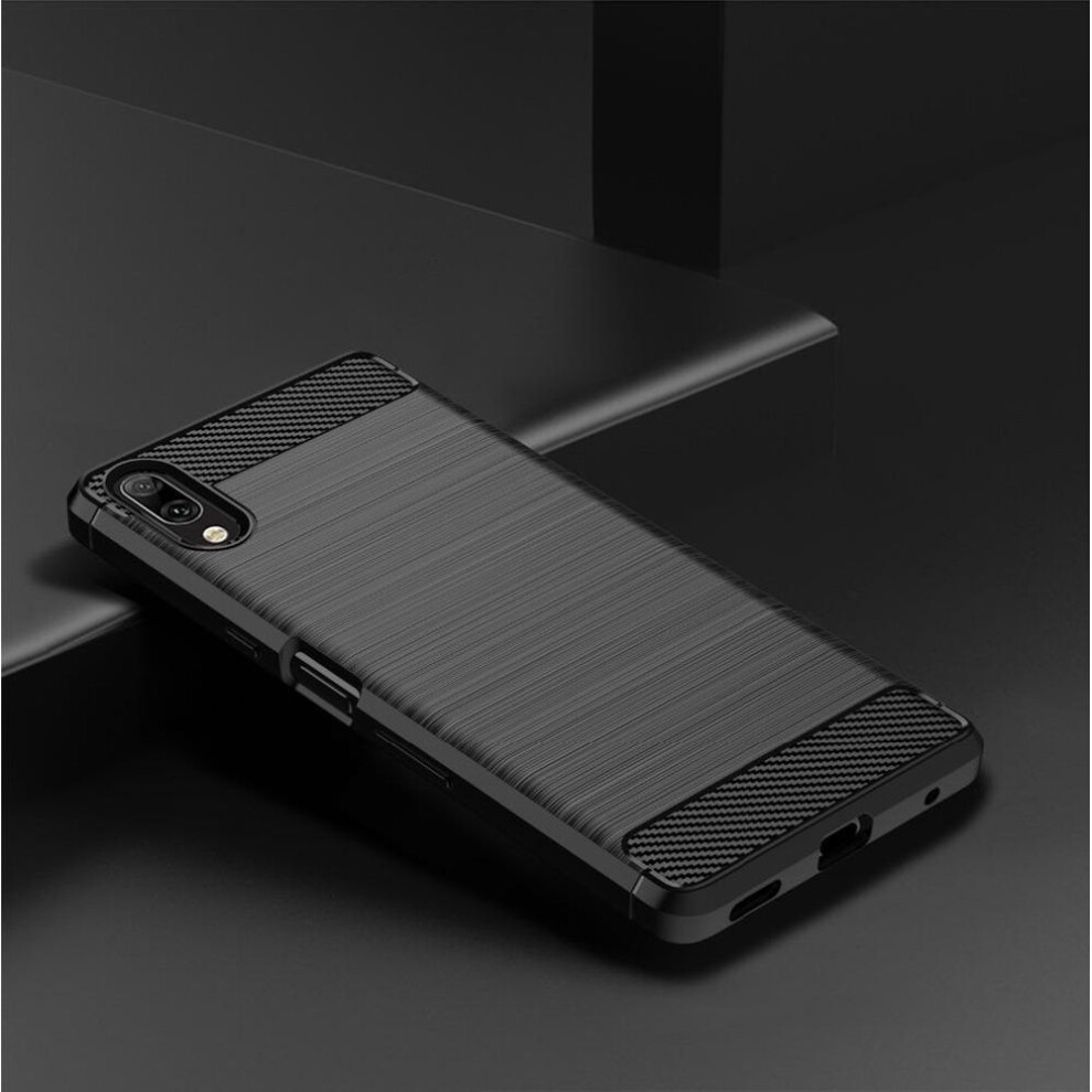 (, Sony Xa1 Ultra) Brushed Texture Case For Sony Xperia 10 1 Iv Iii 5 Ii Lite L3 L2 L1 Plus 8 Xa1 Ultra Xa2 Xa3 Xa4 Xz4 Xz5 Xz3 Cover Carbon Case Black 8779650177722