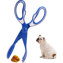 (As show, One size) Pet poop tongs scissors,b GOJ