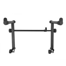 (As show, One size) Double Keyboard Electronic Organ Holder Rack | Portable Piano Stand Rack with Adjustable Hei DNO
