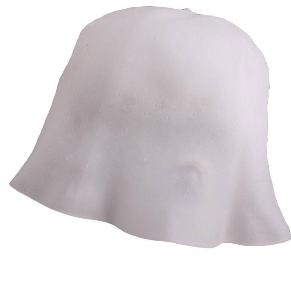 (white, one size) Reusable Hair Colouring Hat Highlighting Dye Cap White Frosting  Tipping Color