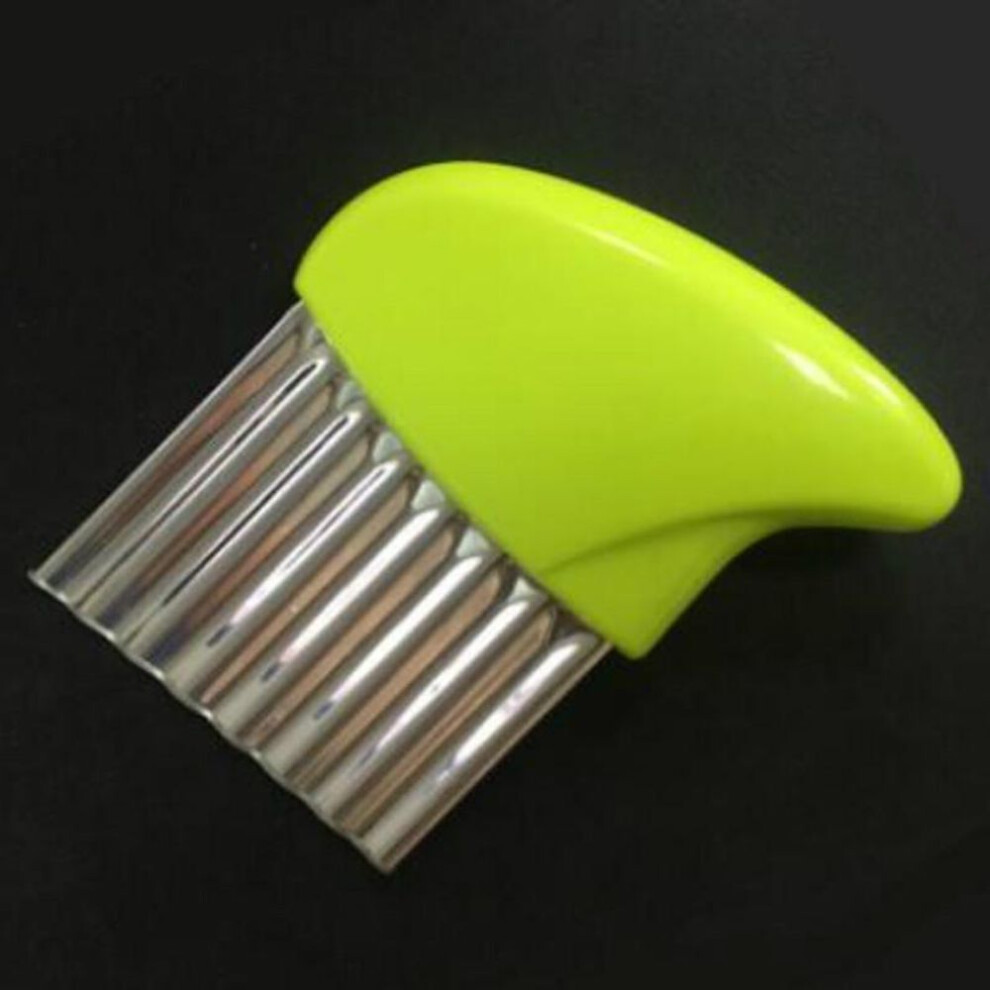 (green) Potato Cutter French Fries Chips Making Peeler Knife