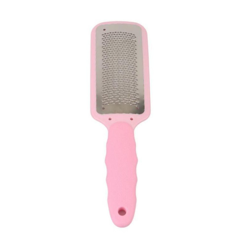(pink) Foot Rasp File Scrubber Dead Foot Skin Remover Tool -can Be Used On Both Wet And Dry Feet