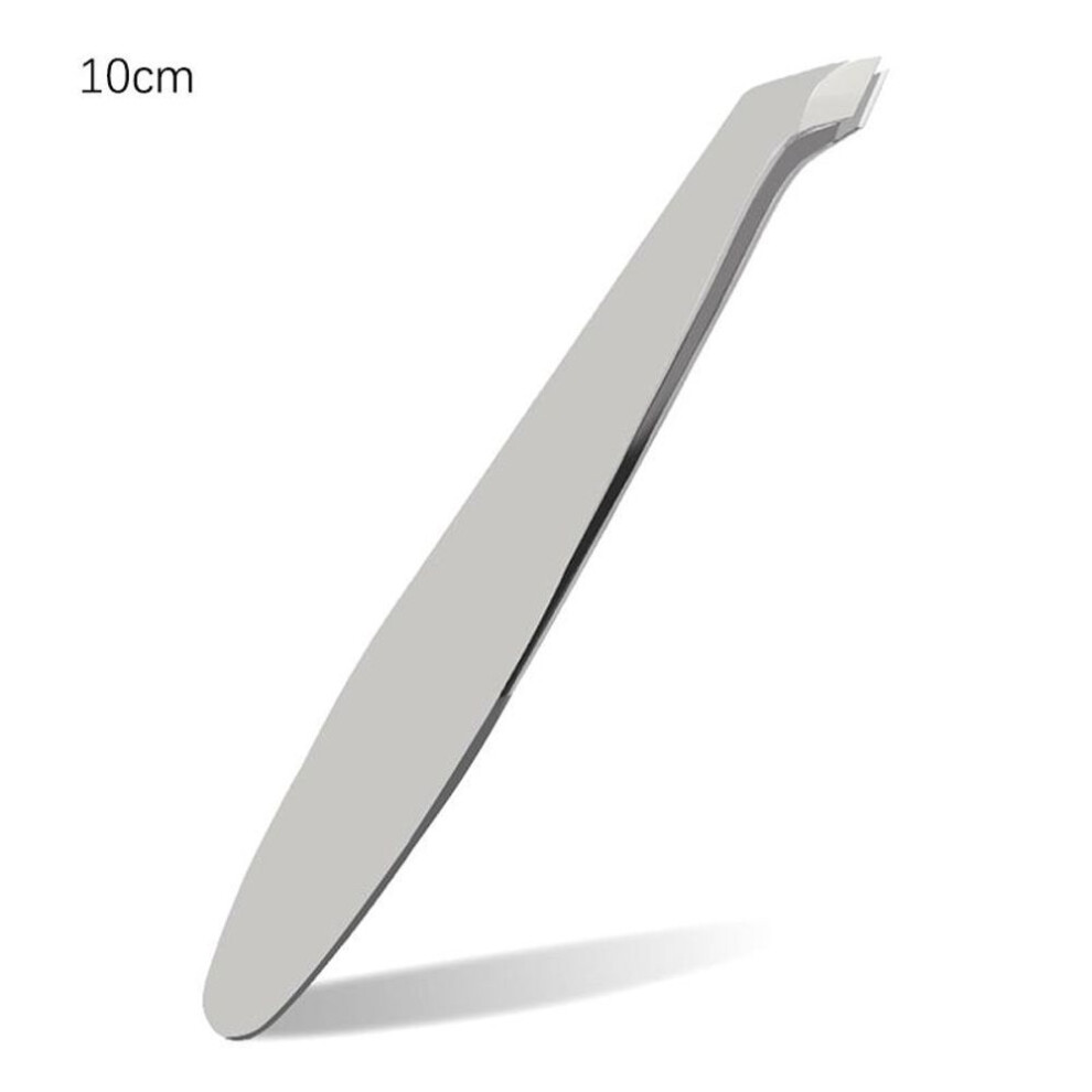 (as the picture, 10*1.2cm) Small Nail Cuticle Scissors Tweezers Mini Cutter Trimmer For Dead Skin Remove
