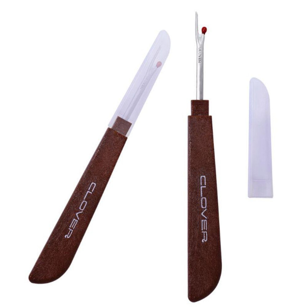 (as the picture) 2pcs Plastic Handle Craft Thread Cutter Seam Ripper Stitch Unpicker Needle Arts Sewing Tools