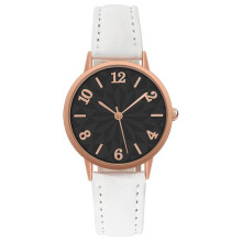 (white) Trendy Unisex New Fashion Casual Women Dress Wristwatches Leather Belt Watches Ins Watch Women Watch Ladies' Quartz Clock Simple Frosted