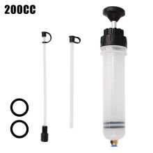 (200 CC) Manual 200cc 500cc 1500cc Car Oil Fluid Extractor Brake Liquid Car Supplies Suction Vacuum Fuel Transfer Filling Syringe Injecting Pump