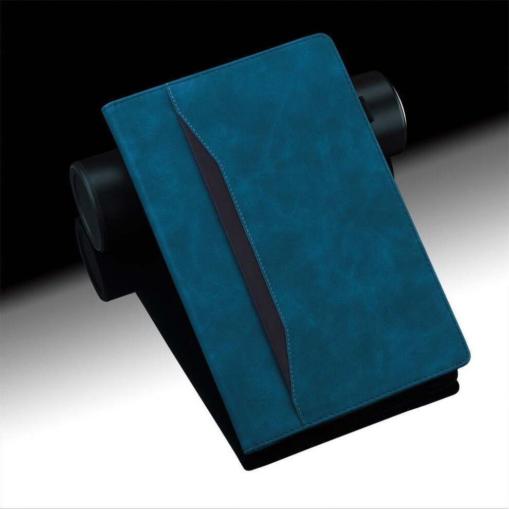 (, Samsung Galaxy Tab S8) Leather Business Style Card Insertion Design Tablets Case For Apple Ipad/Samsung Tab/Huawei Matepad/Amazon/Lenovo Tab/Re Blue 3268645142883