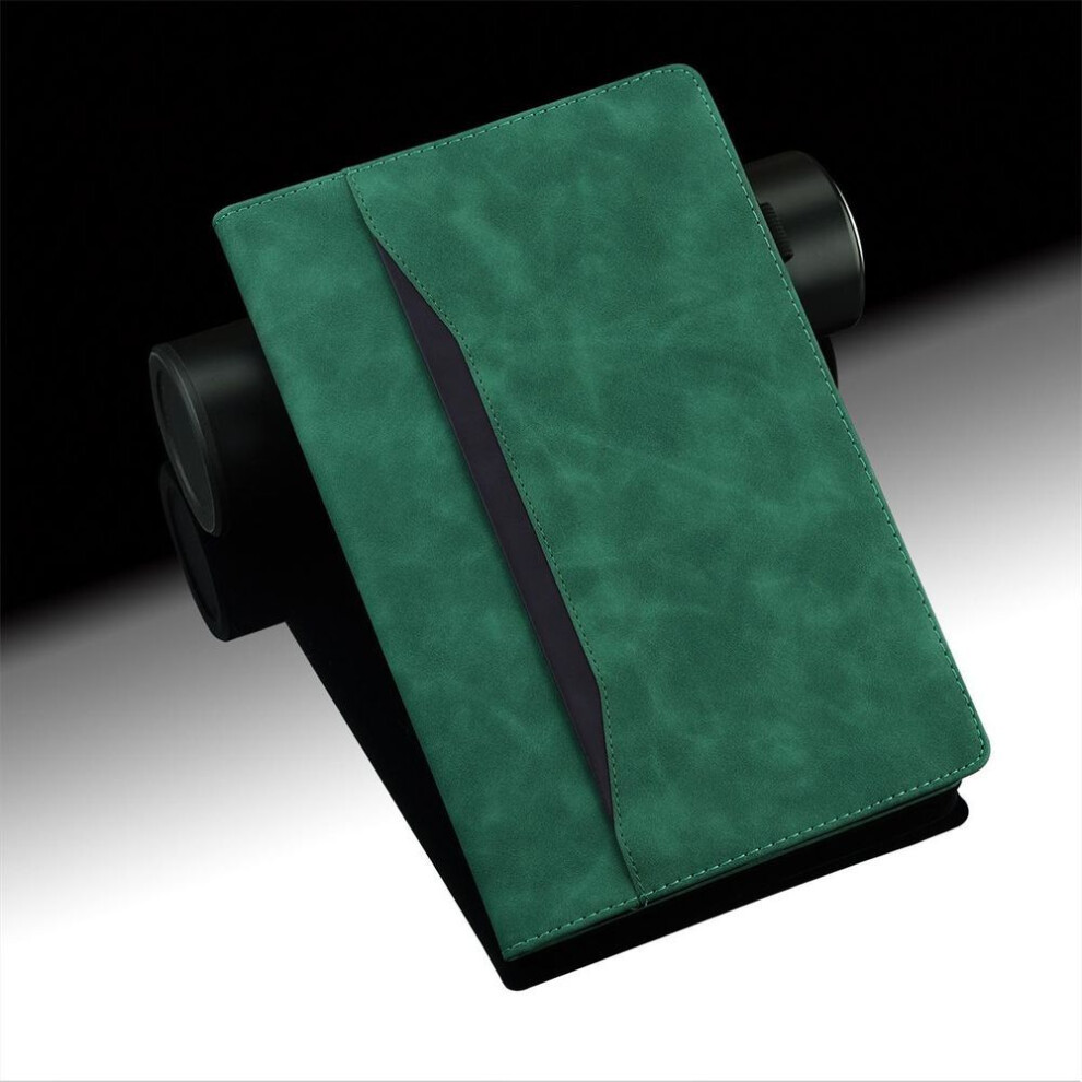 (, Samsung Galaxy Tab A9+) Leather Business Style Card Insertion Design Tablets Case For Apple Ipad/Samsung Tab/Huawei Matepad/Amazon/Lenovo Tab/ Green 3268660672280