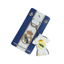 (For Real Madrid Fans) Gift For Football Fans PVC Mini Jersey Keychain