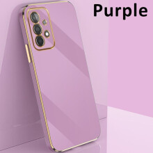 (purple, Samsung A24(4G)) Electroplated TPU Phone Case For Xiaomi 15 14T 13T 12T Redmi 14 Note 13 12 11 Pro Samsung S25 S24 S23 FE A56 A36 A26 A16 A55 A35 A25 A15 A54 A53 Case