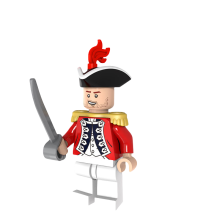 (Style E) Imperial Middle Ages Navy Pirate Building Block The Caribbean Mini Toy Figures