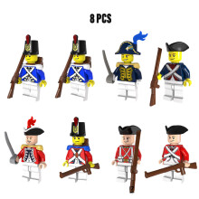 (Set) Imperial Middle Ages Navy Pirate Building Block The Caribbean Mini Toy Figures
