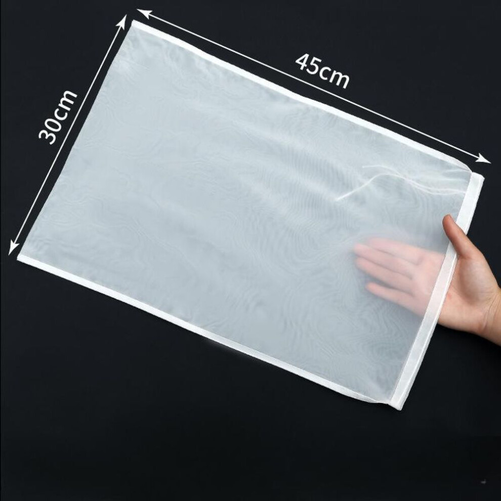 (as the picture, 30*45cm) Nylon Filter Bags, Sieve For Vegetable Milk, Sieve For Draining Tea, Mesh Filter, Kitchen Gadgets For Home, Food, Cheese, Sieve For Honey