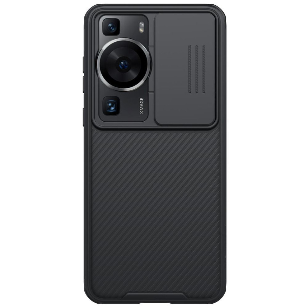 (black, Huawei P60) For Huawei P60 Pro Case Nillkin Camshield Pro Magnetic Slide Camera Cover For Huawei P60 Lens Protection Casing