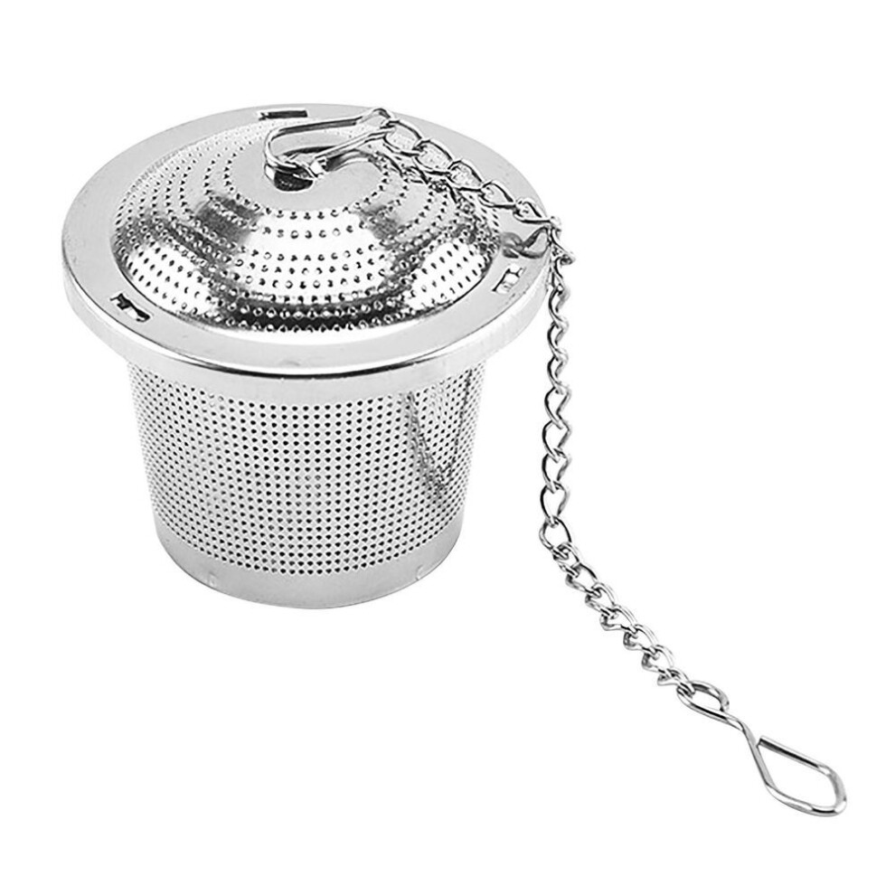 (silver, One Size) Folulus Loose Leaf Tea Infuser,reusable Stainless Steel Tea Ball,fine Mesh Tea Strainer