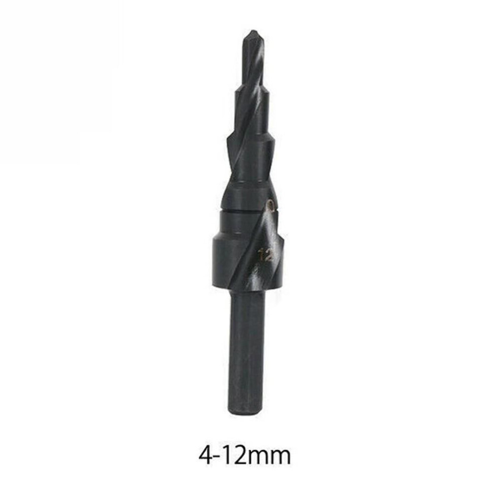 (4-12) Hss Step Drill Bit Set Large Cone Titanium Bit Set Metal Hole Cutter 4-12/20/32