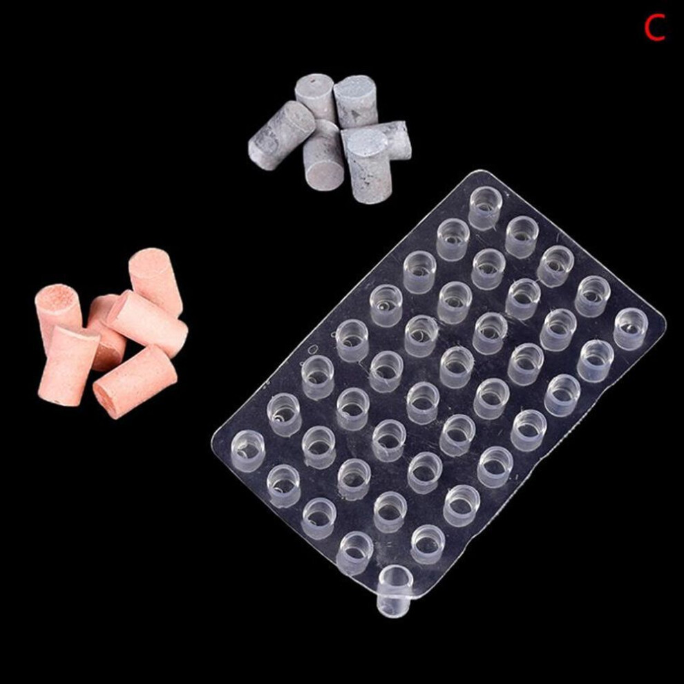 (transparent, 8x8x16cm) 1Pc Sand Table Building Making Mini Brick Silicone Mold Diy Home Decoration